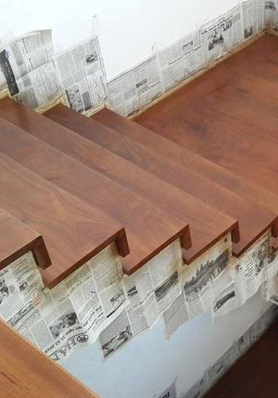  Thiết kế mẫu cầu thang gỗ lim
